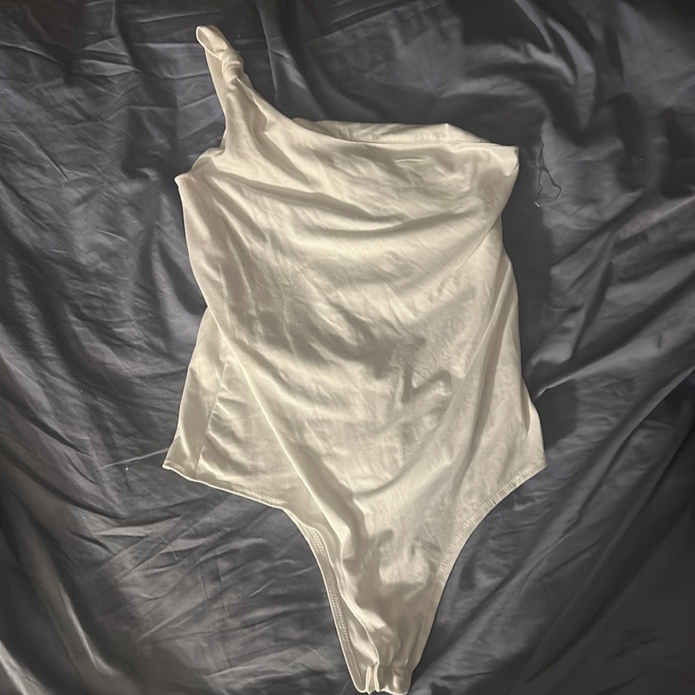 White womens body suit